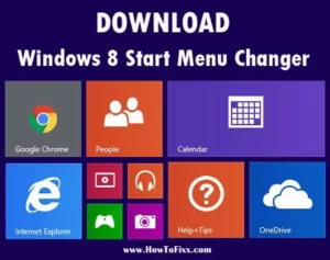 Download Windows 8 Start Menu Changer
