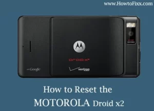 How to Reset the Motorola DROID