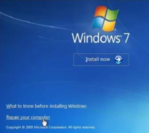 How to Fix Booting Problem in Windows 7