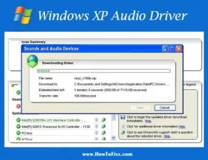 Windows XP Audio Driver