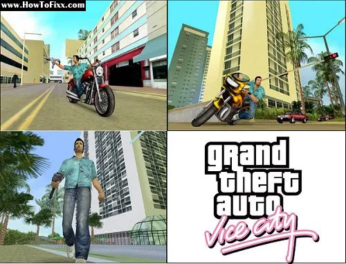 Download GTA Vice City Game for Windows PC With Cheat Codes