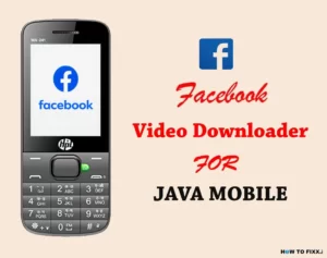 Java Facebook Video Downloader
