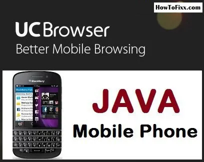 Download UC Browser App for Java Mobile Phone (Latest Version)