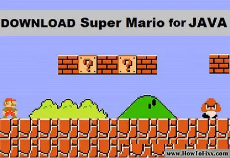 Download Super Mario Game for Java Mobile Phone (Mario Bros.)