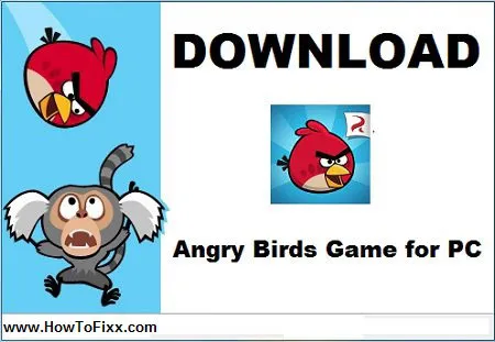 Download Angry Birds Game for Windows PC (Free Video Game)