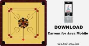 Carrom Board Game for Java Phone