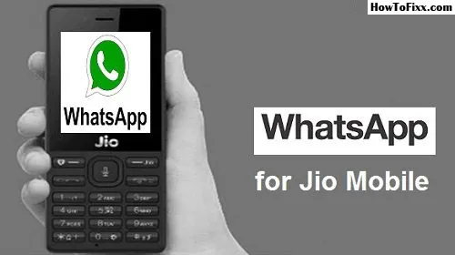 Whatsapp for Jio Mobile
