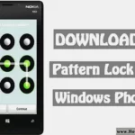 Pattern Lock for Windows Phone