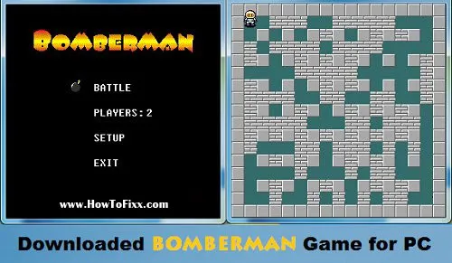 Download & Play Bomberman Game on Windows PC (Original)