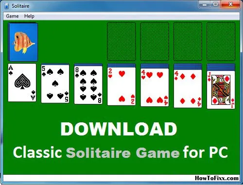 Solitaire (Classic) Game Download on Windows PC For Free