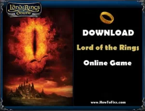 Lord of the Rings Game for PC