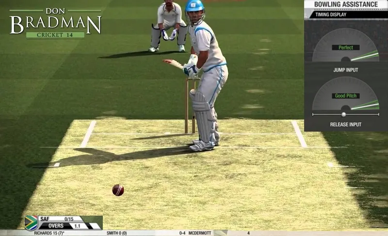 Don Bradman Cricket Gameplay