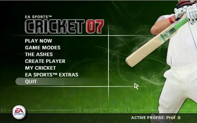 EA 3D Cricket Game