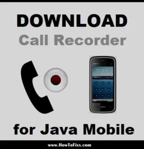 Call Recorder for Java Mobile