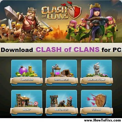 Download & Play Clash of Clans (COC) Game on Windows PC