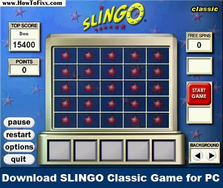 Slingo Classic Game for PC