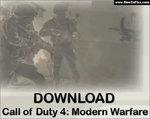 Call of Duty 4 Game for PC