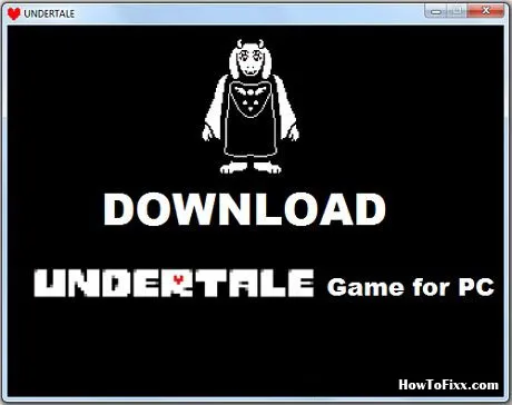Download Undertale (RPG) Video Game for Windows PC