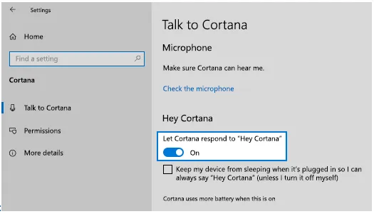 Cortana Software Download