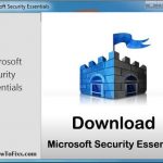 Download Microsoft Security Essentials
