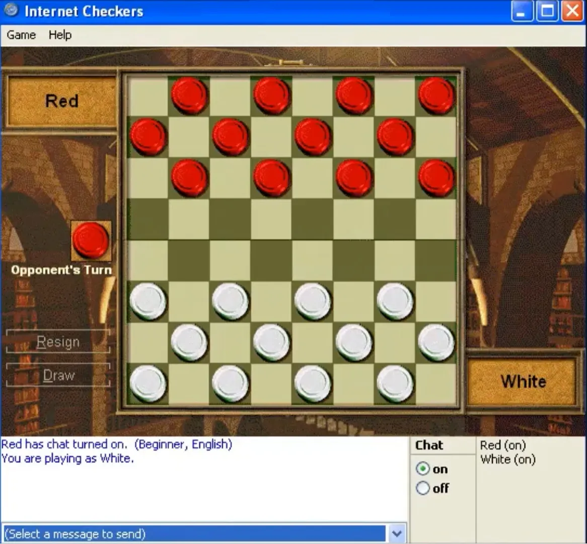 Internet Checkers PC Game