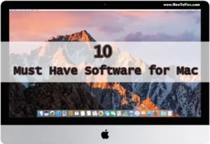 Software for Mac
