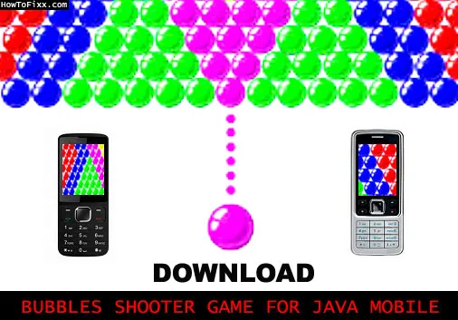 Buubles Shooter for Java Mobile