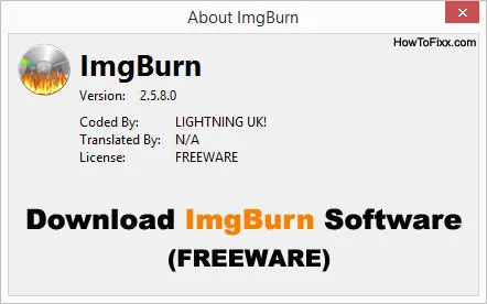 Download ImgBurn Software (2022 Latest Version) for Windows PC