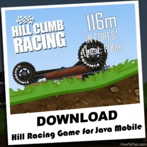 Hill Climb Racing Game for Java Mobile