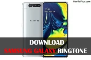 Samsung Galaxy MP3 Ringtone