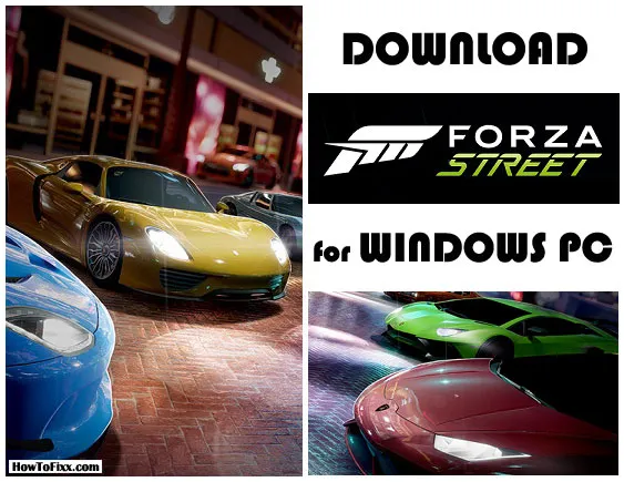 Download Forza Street (Super) Car Racing Game for Windows 10 PC