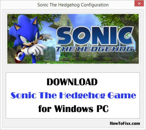 Download Classic Sonic the Hedgehog Game for Windows PC (Free)
