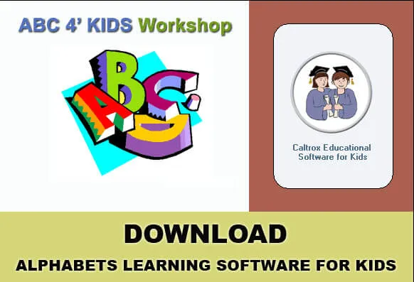 ABC Learning for Kids: Alphabets Learning Software for PC