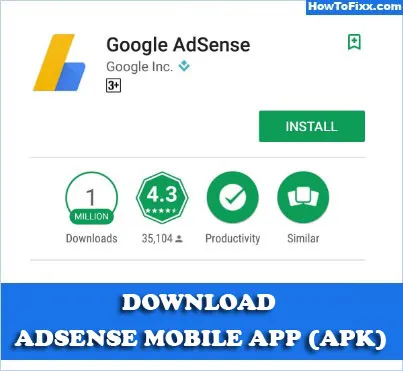 Download Google AdSense App (APK File) for Android Device