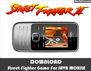 Street Fighter Java Game