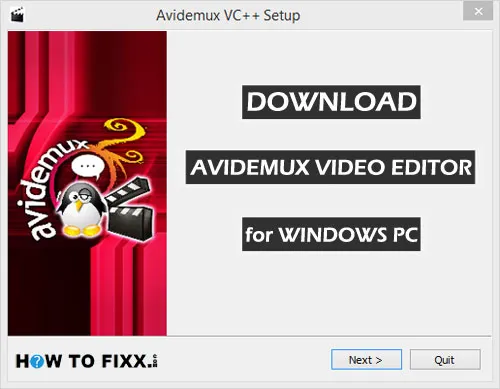 Download Avidemux (Open-Source) Video Editing Software for PC