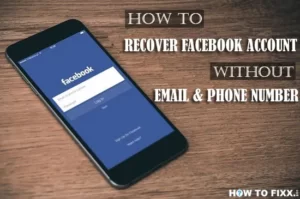 How to Recover your Facebook Account
