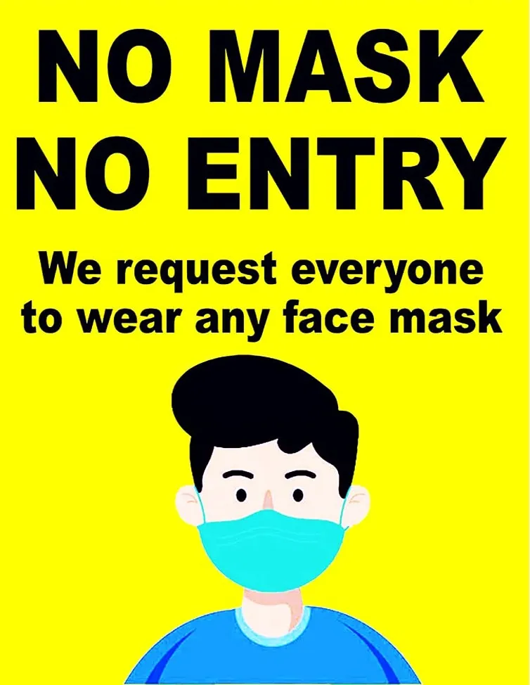 No Face Mask No Entry Images