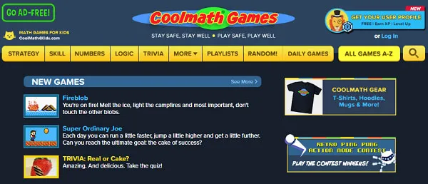 Cool Math Games Online