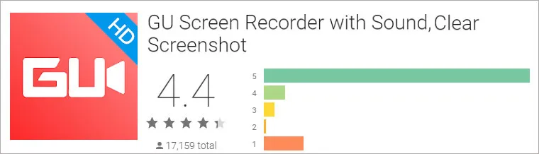 GU Screen Recorder with Sound