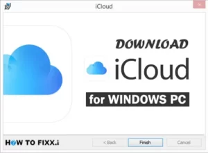 iCloud App for Windows