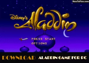 Aladdin Game for PC