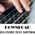 Data Entry Test Software