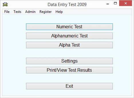 Data Entry Operator Test
