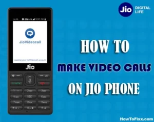 how to make video call on jio phone