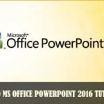 PowerPoint 2016 Tutorial PDF