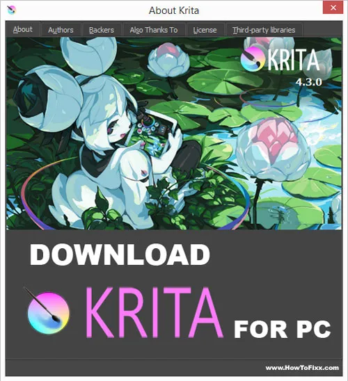 Download Krita Graphic Editor for Windows PC (8.1, 10, & 11)