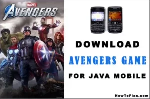 Avengers Game for Java Mobile
