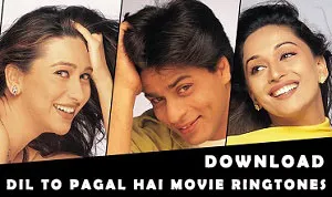 Download Dil To Pagal Hai Movie MP3 Ringtone (SRK Whistle)