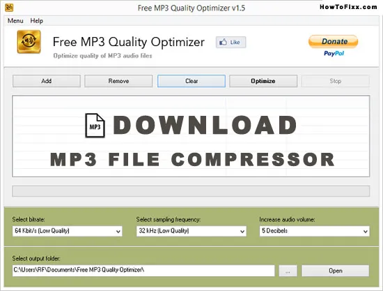 Download MP3 File Compressor for Windows PC